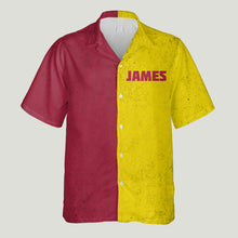 Load image into Gallery viewer, Personalized Deadpool &amp; Wolverine Hawaiian Shirt Custom Name Gift for Him
