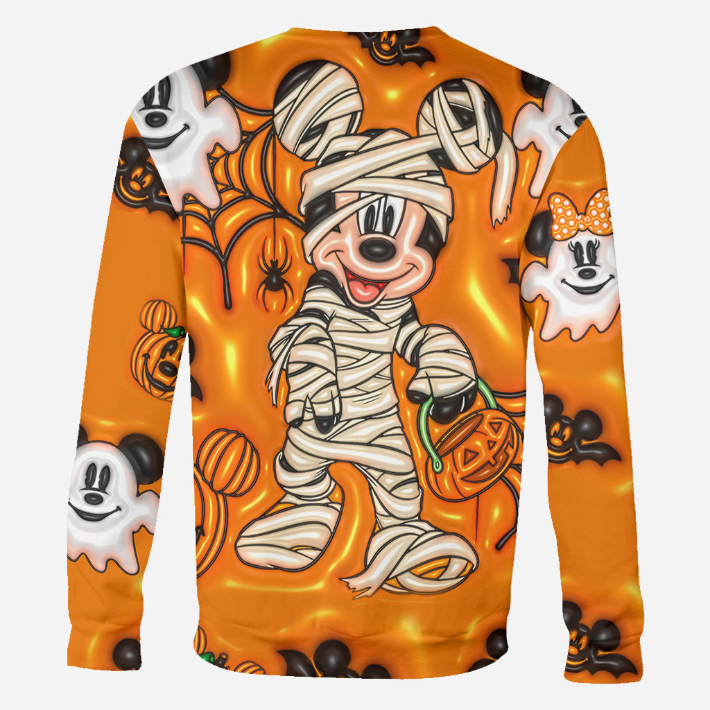 Personalized Halloween All-Over Shirt Custom Name Gift