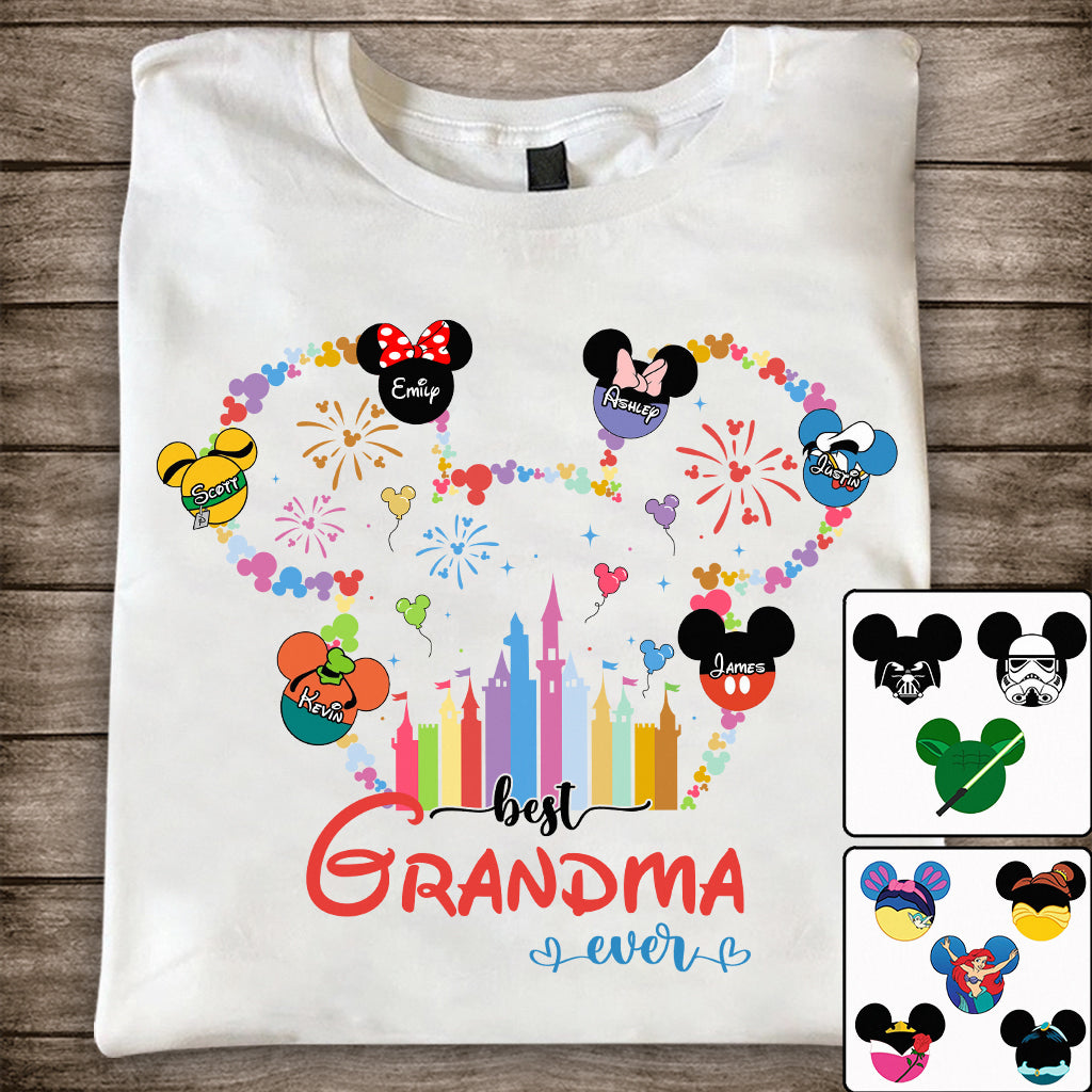 Personalized Best Grandma Ever T-Shirt & Hoodie Gift for Mom