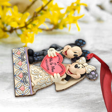 Load image into Gallery viewer, Personalized First Christmas Mouse Ornament Custom Name Gift
