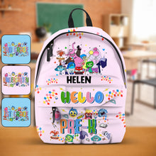 Load image into Gallery viewer, Personalized Kids Backpack with Characters Custom Name for School
