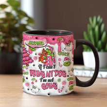 Load image into Gallery viewer, Personalized Grinch Accent Mug Custom Name Gift for Dog Lovers
