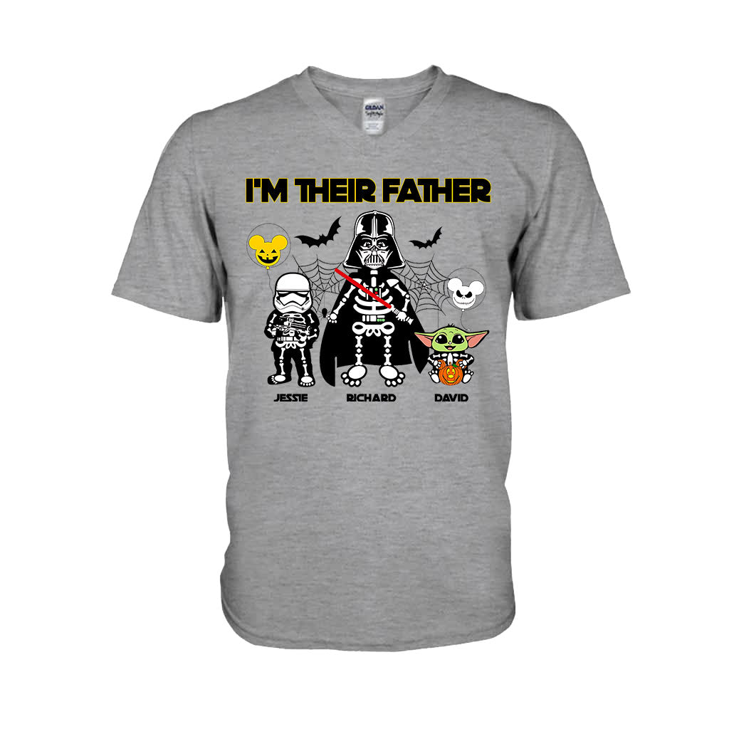 Personalized Halloween T-shirt & Hoodie I'm Their Father Gift