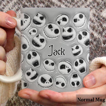 Load image into Gallery viewer, Personalized Nightmare Before Coffee Mug with Custom Name
