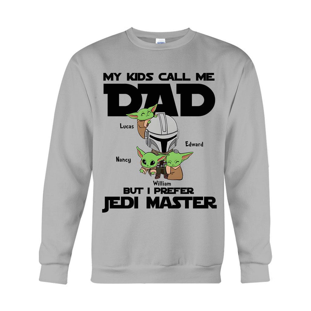 Personalized Jedi Master T-shirt & Hoodie Gift for Dad