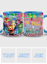 Load image into Gallery viewer, Personalized Accent Mug with Colorful Design for Any Occasion
