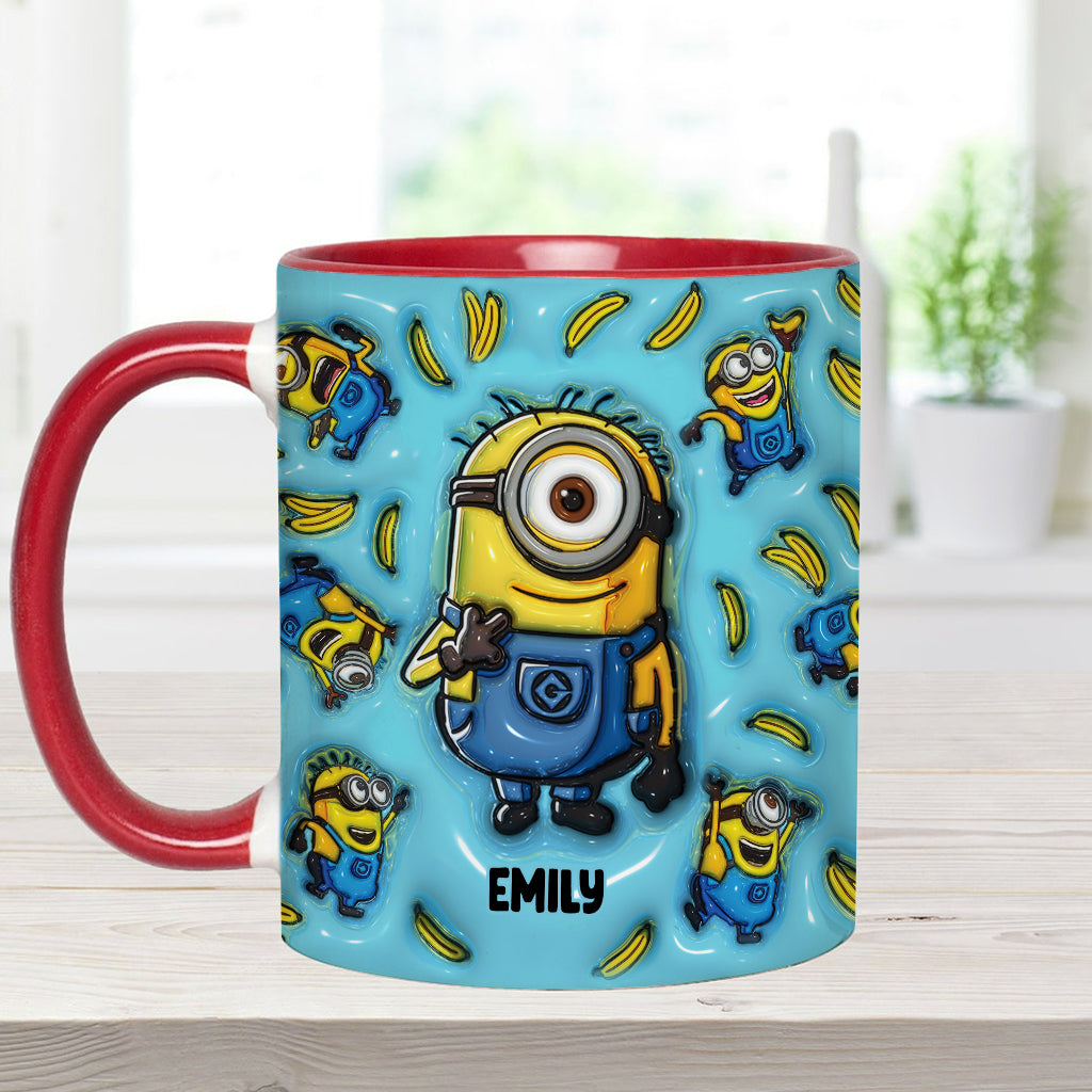 Personalized Minion Mug Custom Name Gift Idea for Kids
