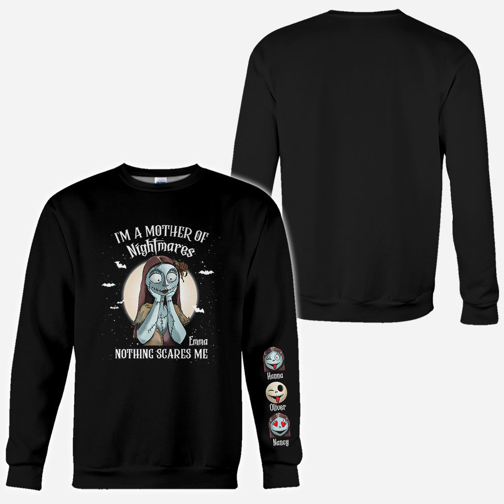 Personalized Nightmare All Over Shirt Custom Names Gift for Mom/Dad