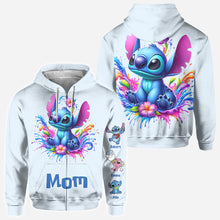 Load image into Gallery viewer, Personalized Ohana All Over Shirt Gift for Mom - Unique Birthday &amp; Mother's Day Apparel
