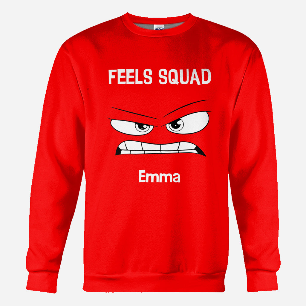 Personalized All Over Print Shirt with Custom Name for Friends