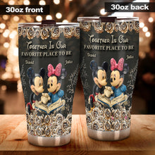 Load image into Gallery viewer, Personalized Mickey Mouse Tumbler Custom Name Gift for Couple
