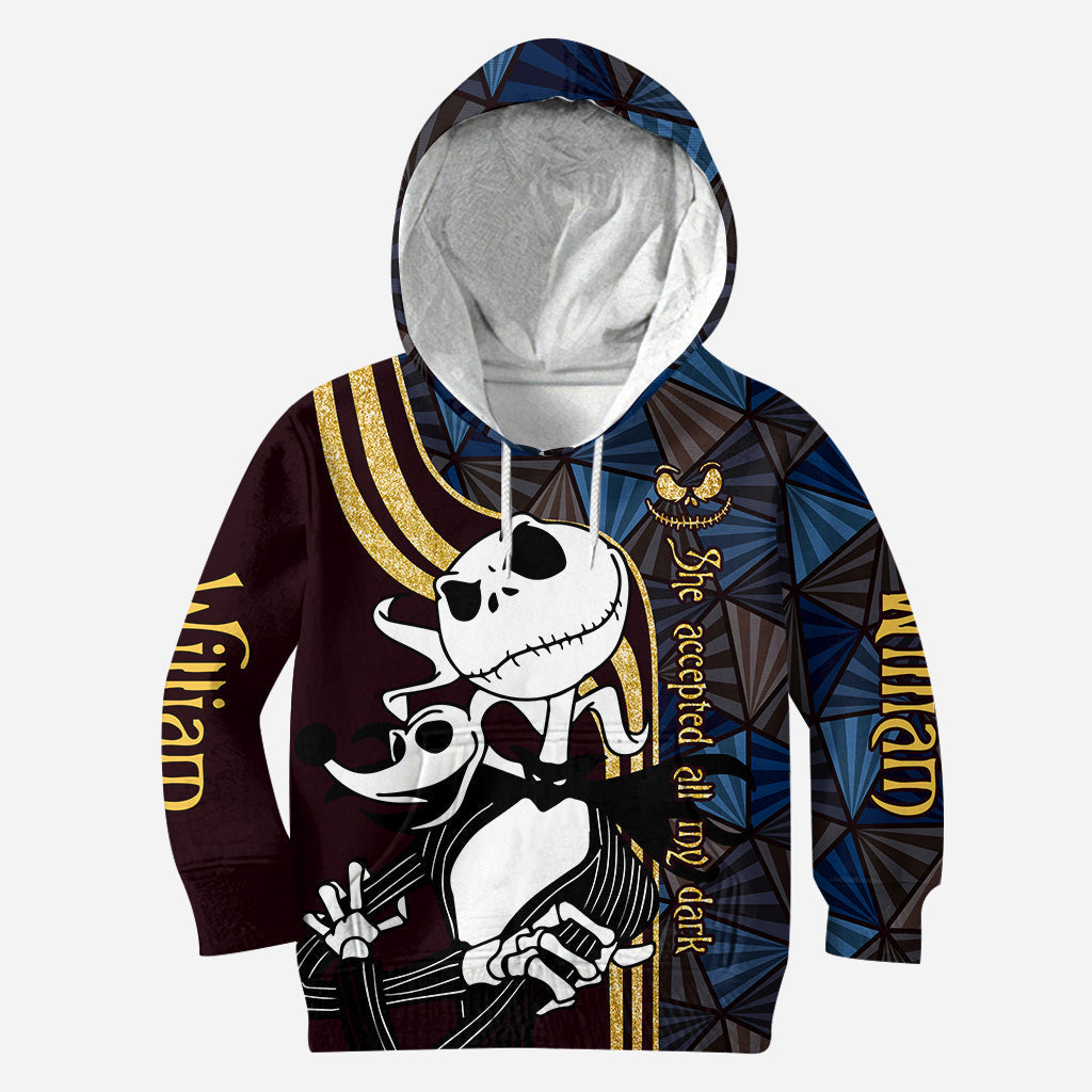 Personalized Nightmare Before Christmas All Over Shirt Custom Name Gift