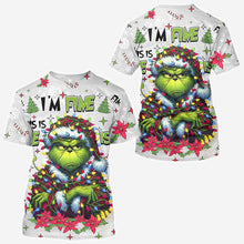 Load image into Gallery viewer, Personalized Christmas All Over Shirt Grinch Design Gift
