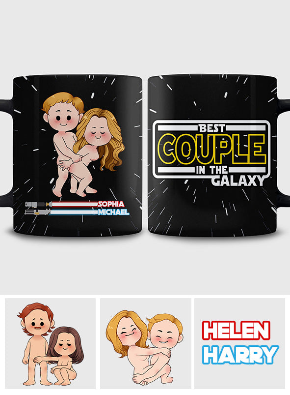 Personalized Couple Mug Best In The Galaxy Custom Names Gift