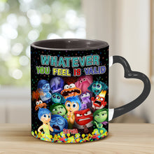 Load image into Gallery viewer, Personalized Heart Handle Mug Custom Name Gift for Loved Ones
