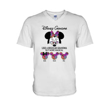 Load image into Gallery viewer, Personalized Disney Grandma T-shirt and Hoodie Gift for Mom

