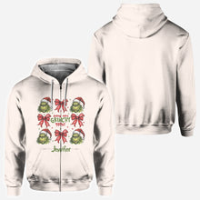Load image into Gallery viewer, Personalized Grinch All-Over Shirt Custom Name Christmas Gift
