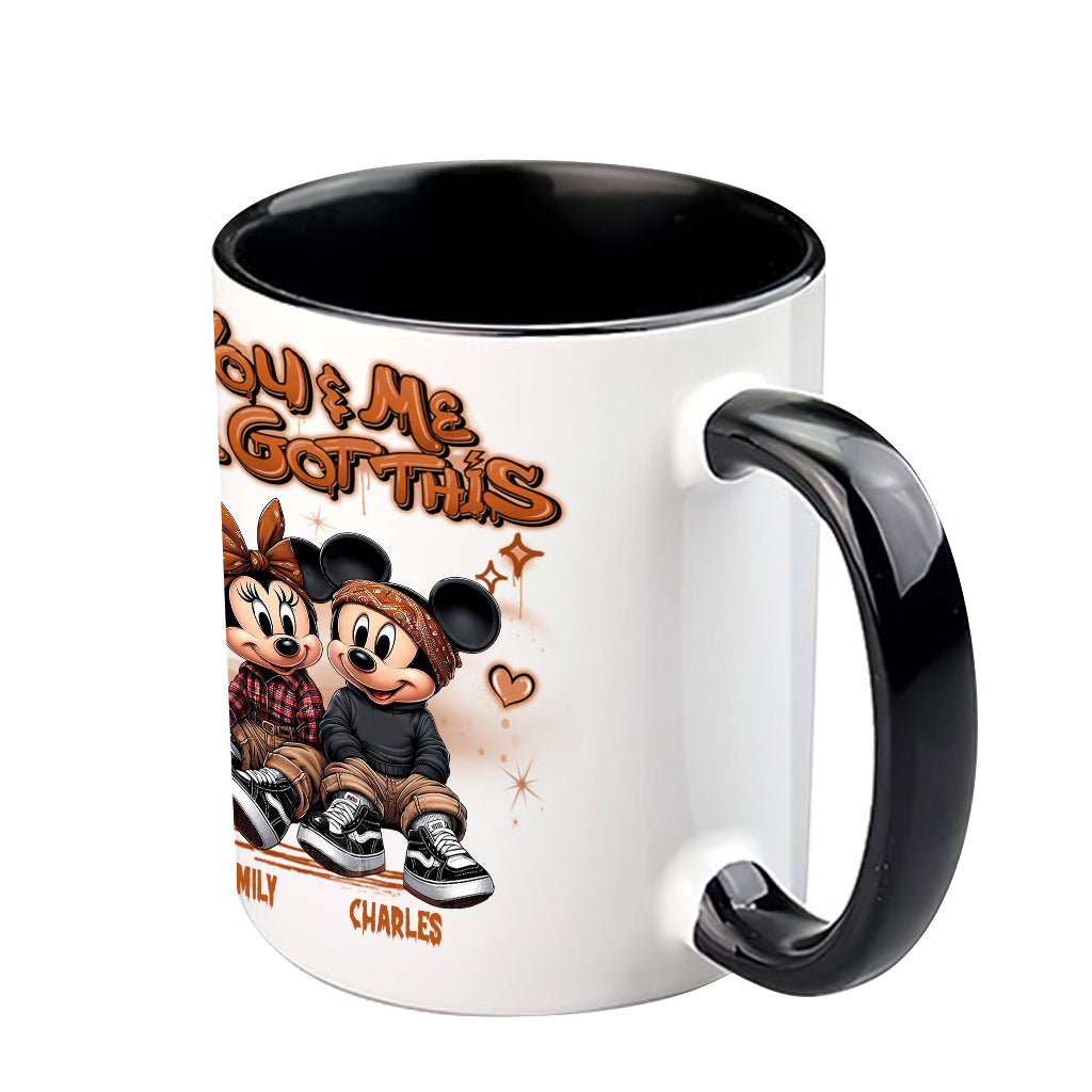 Personalized We Got This Accent Mug Custom Name Gift for Couples