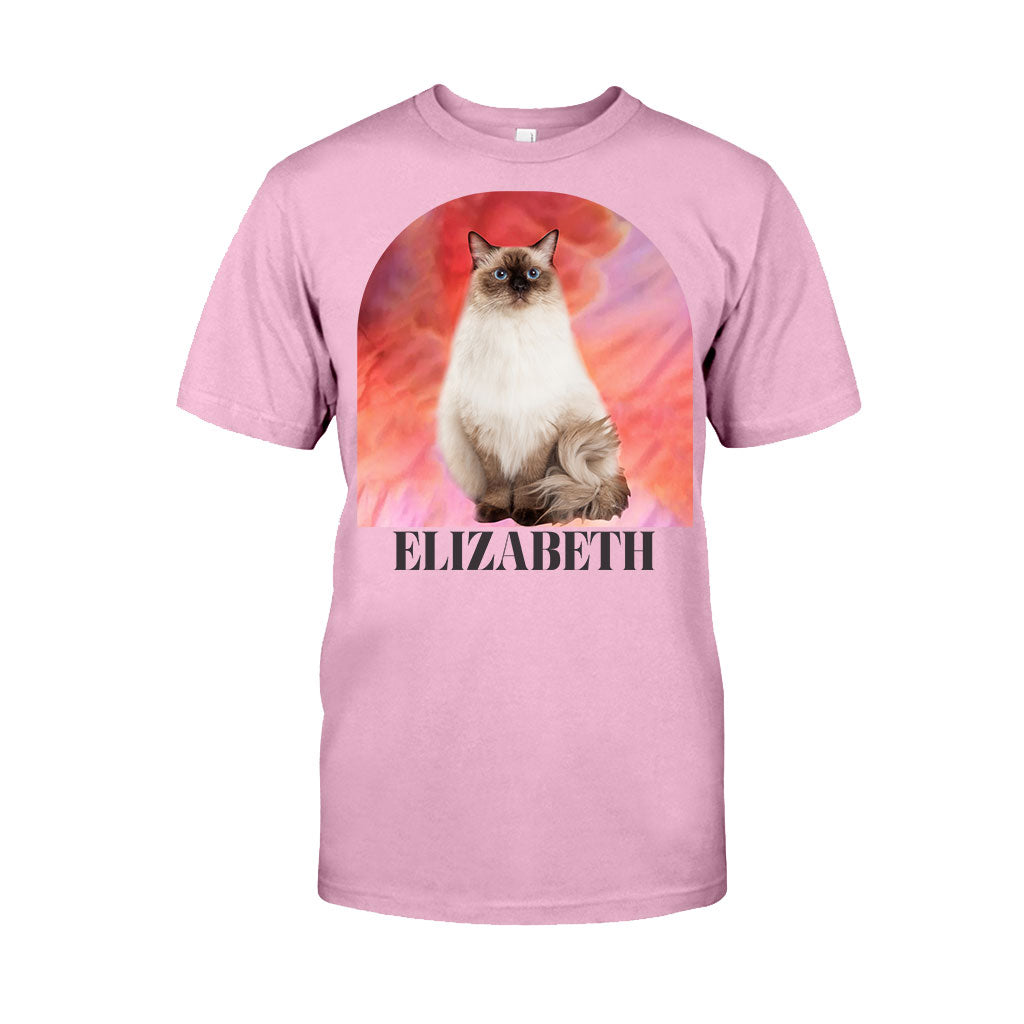 Personalized Cat T-Shirt & Hoodie Custom Name Gift for Cat Lovers