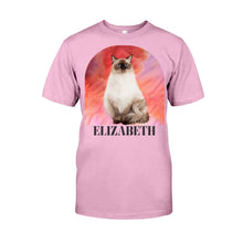 Load image into Gallery viewer, Personalized Cat T-Shirt &amp; Hoodie Custom Name Gift for Cat Lovers
