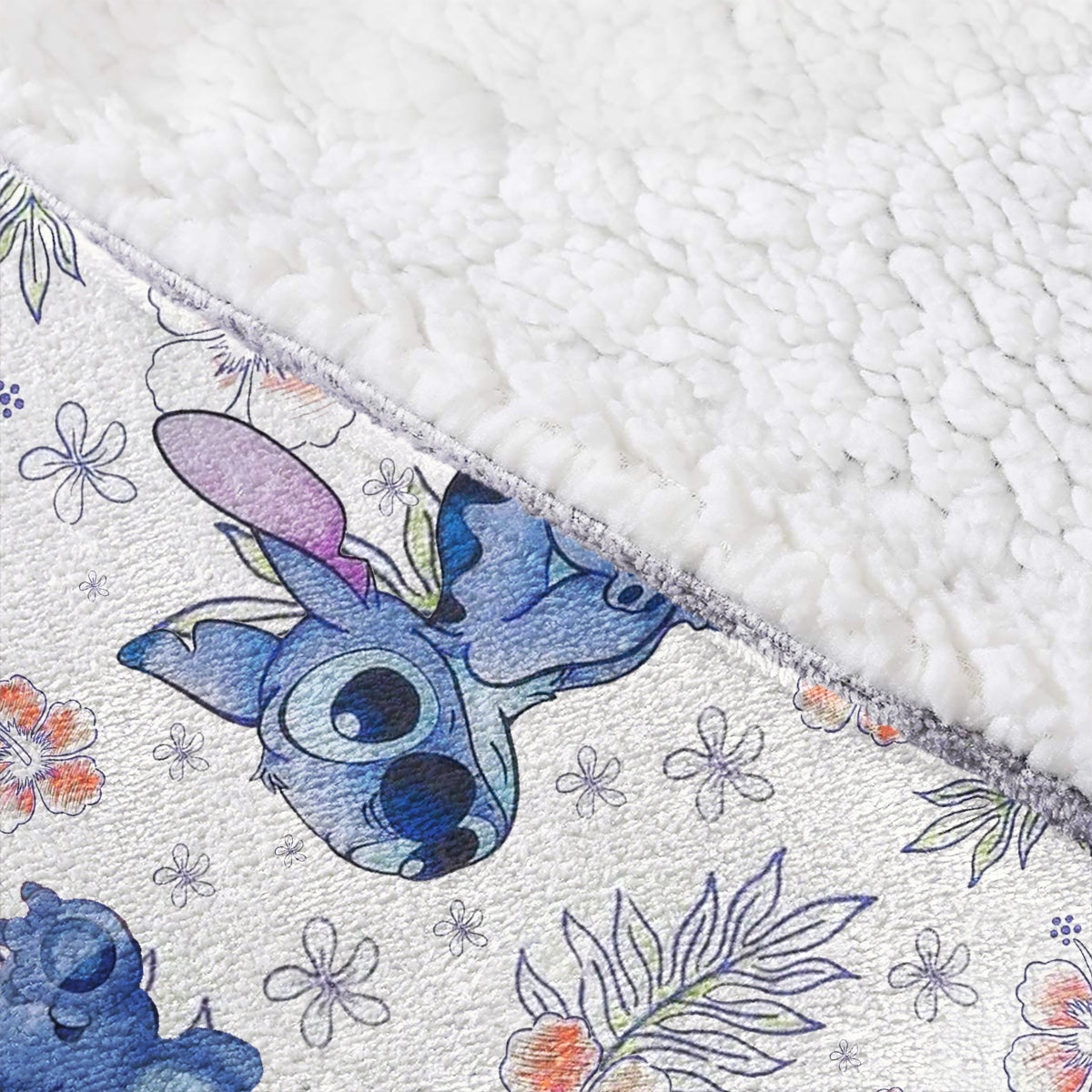 Personalized Stitch Blanket Hoodie Gift for Kids & Teens