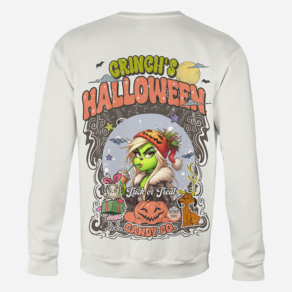 Personalized Christmas All-Over Shirt Cute Pumpkin Design Gift