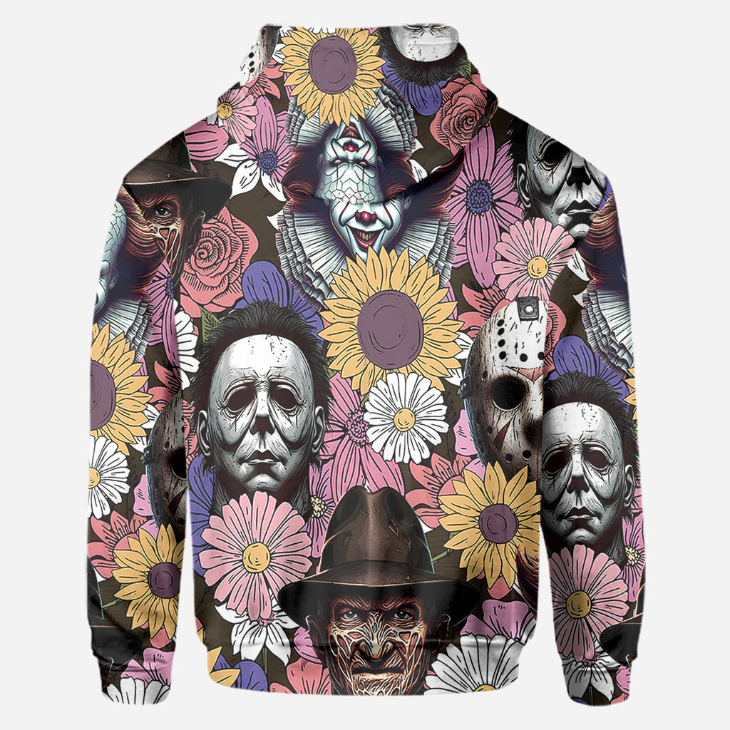 Personalized Horror Themed All Over Shirt Custom Design Gift
