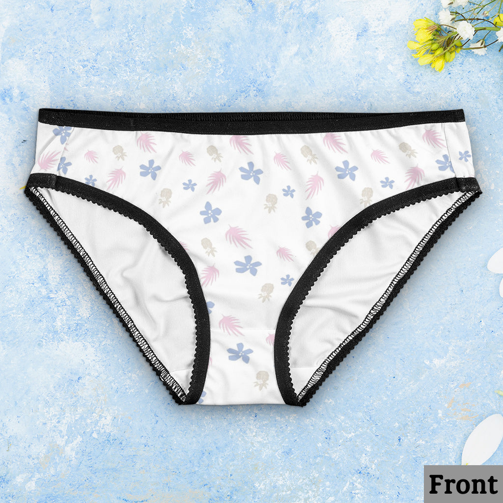 Personalized Lace Border Briefs and Boxer Briefs for Couples | Custom Name Gift
