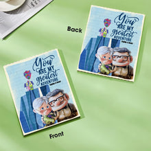 Load image into Gallery viewer, Personalized Vertical Rectangle Building Brick Block Custom Gift for Couple Anniversary
