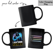 Load image into Gallery viewer, Personalized Star Wars Mug Custom Names Gift for Dad
