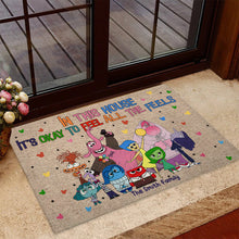Load image into Gallery viewer, Personalized Doormat 'It's Okay to Feel' Family Gift for Home
