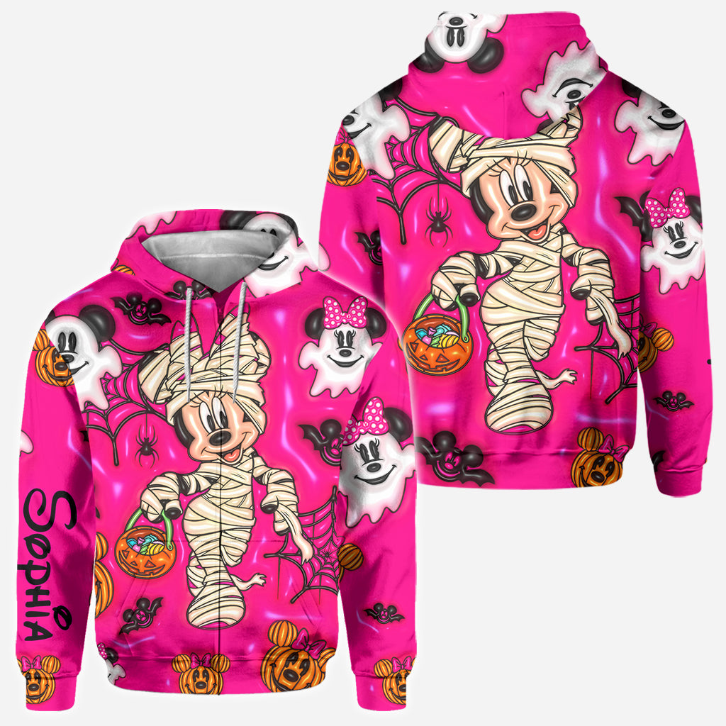 Personalized Halloween All-Over Shirt Custom Name Gift