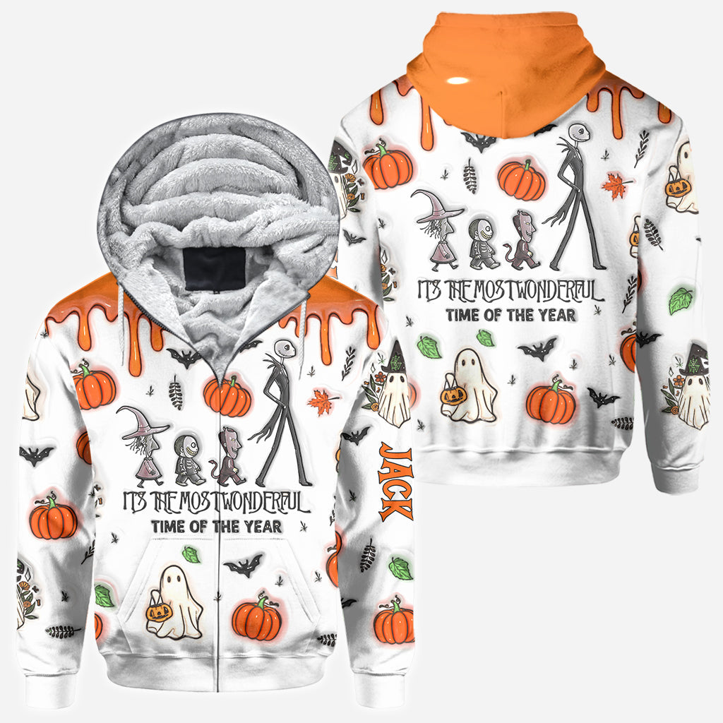 Personalized Nightmare Before Christmas All Over Shirt for Halloween