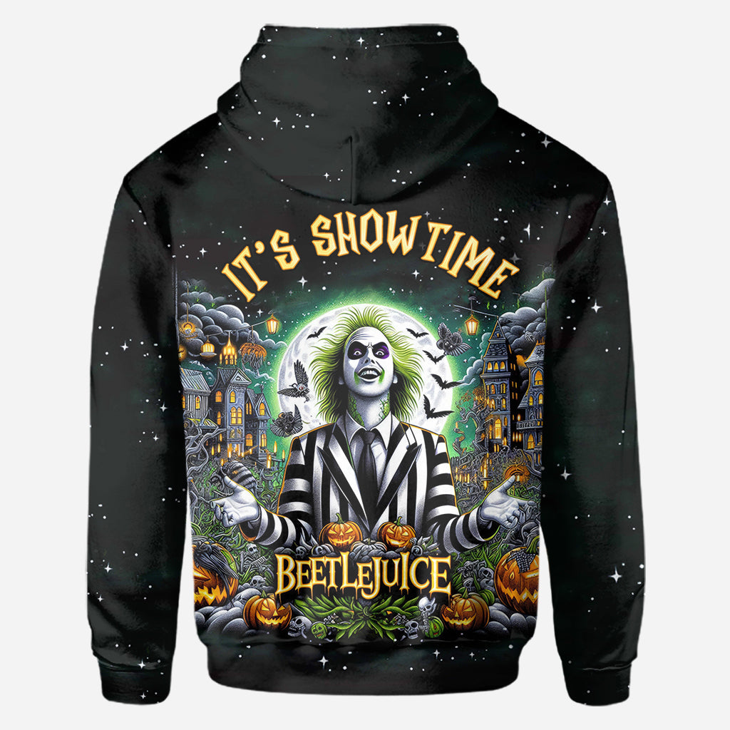 Personalized Beetlejuice All Over Shirt Custom Name Halloween Gift