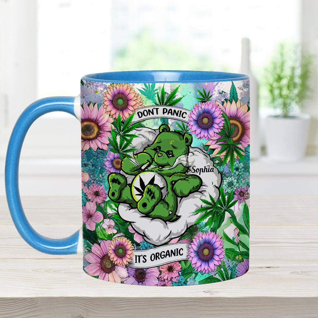 Personalized Weed Accent Mug Custom Name Gift for Her