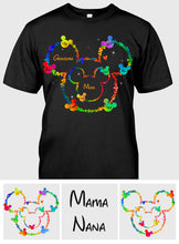 Load image into Gallery viewer, Personalized Mom Grandma Mouse T-shirt &amp; Hoodie Gift for Mother's Day
