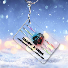 Load image into Gallery viewer, Personalized Star Wars Acrylic Keychain Gift for Dad
