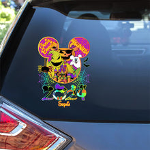 Load image into Gallery viewer, Personalized Halloween Mouse Decal Custom Name Gift

