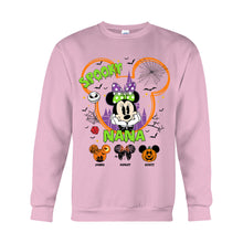 Load image into Gallery viewer, Personalized Spooky Nana T-shirt &amp; Hoodie for Grandma
