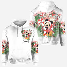Load image into Gallery viewer, Personalized Merry Christmas All Over Shirt for Women | Perfect Holiday Gift
