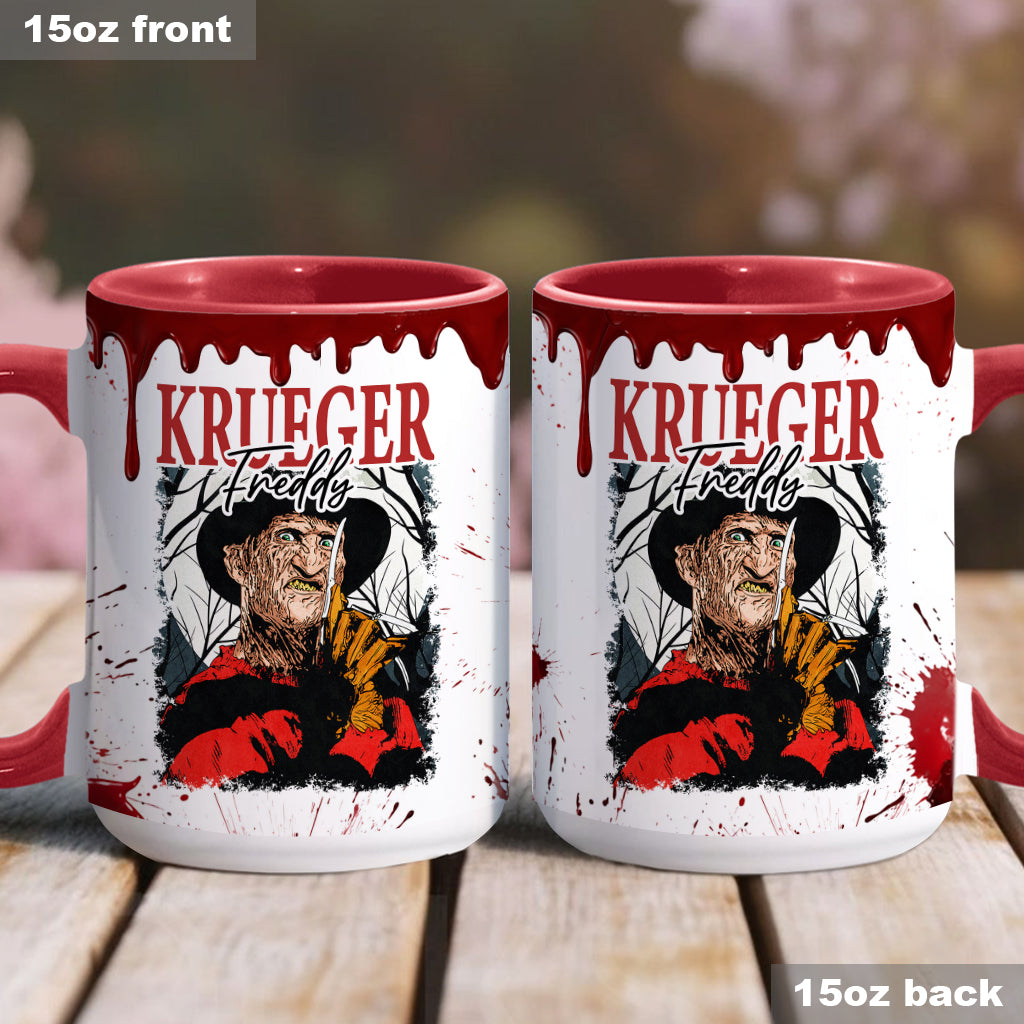 Personalized Halloween Horror Characters Accent Mug Gift