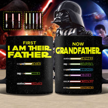 Load image into Gallery viewer, Personalized Star Wars Mug for Grandfathers Custom Name Gift

