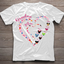Load image into Gallery viewer, Personalized Grandma Mouse T-shirt &amp; Hoodie Gift for Mother's Day
