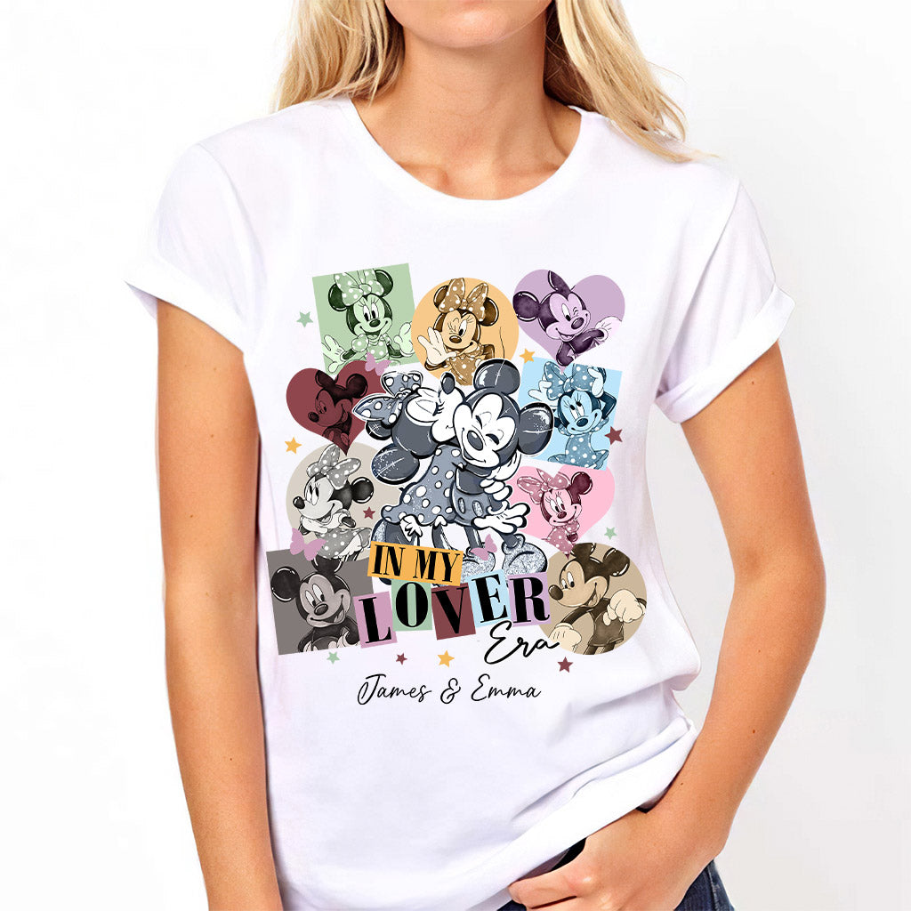 Personalized Couple T-Shirt and Hoodie In My Lover Era Gift for Engagement/Anniversary