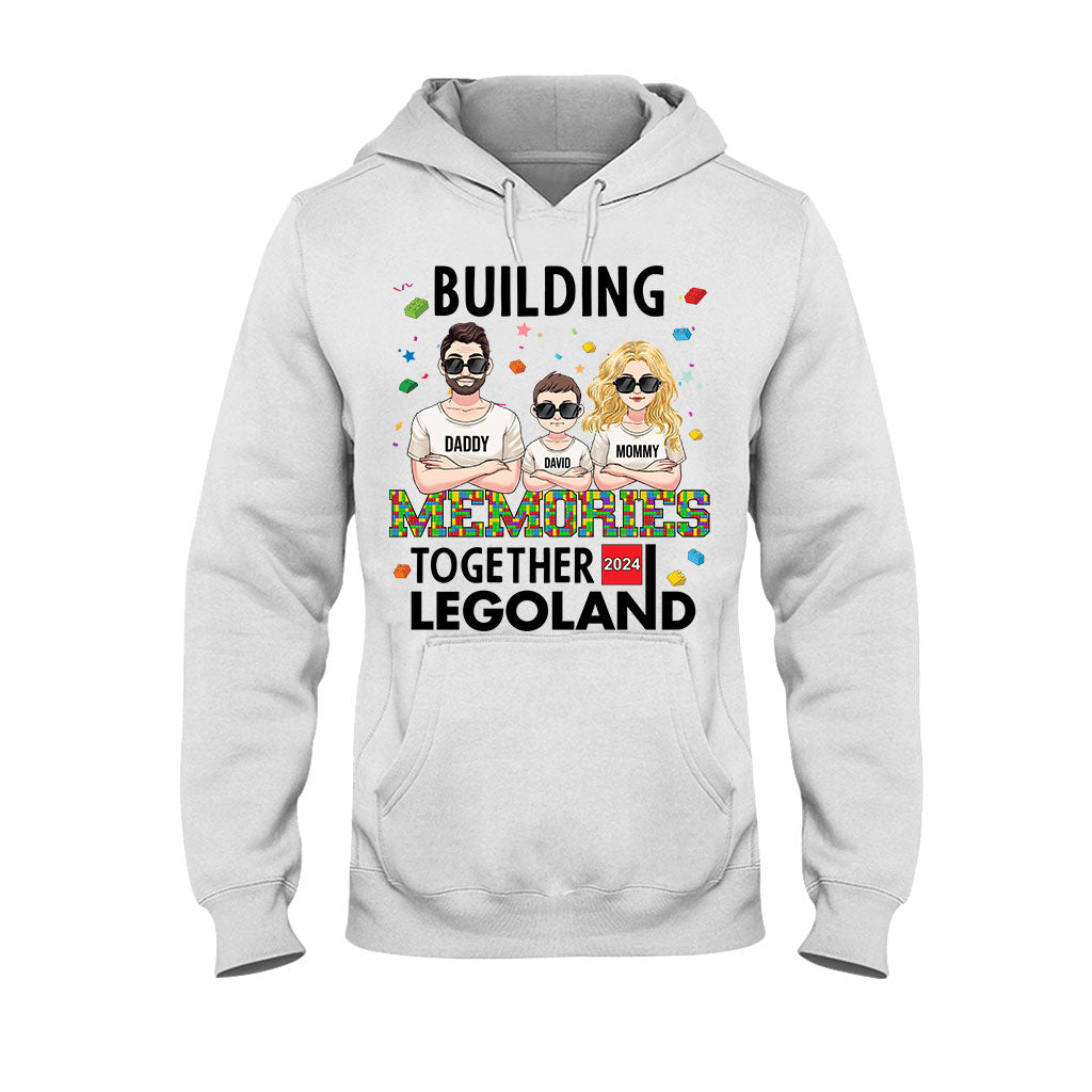 Personalized Family T-Shirt and Hoodie with Custom Names Gift