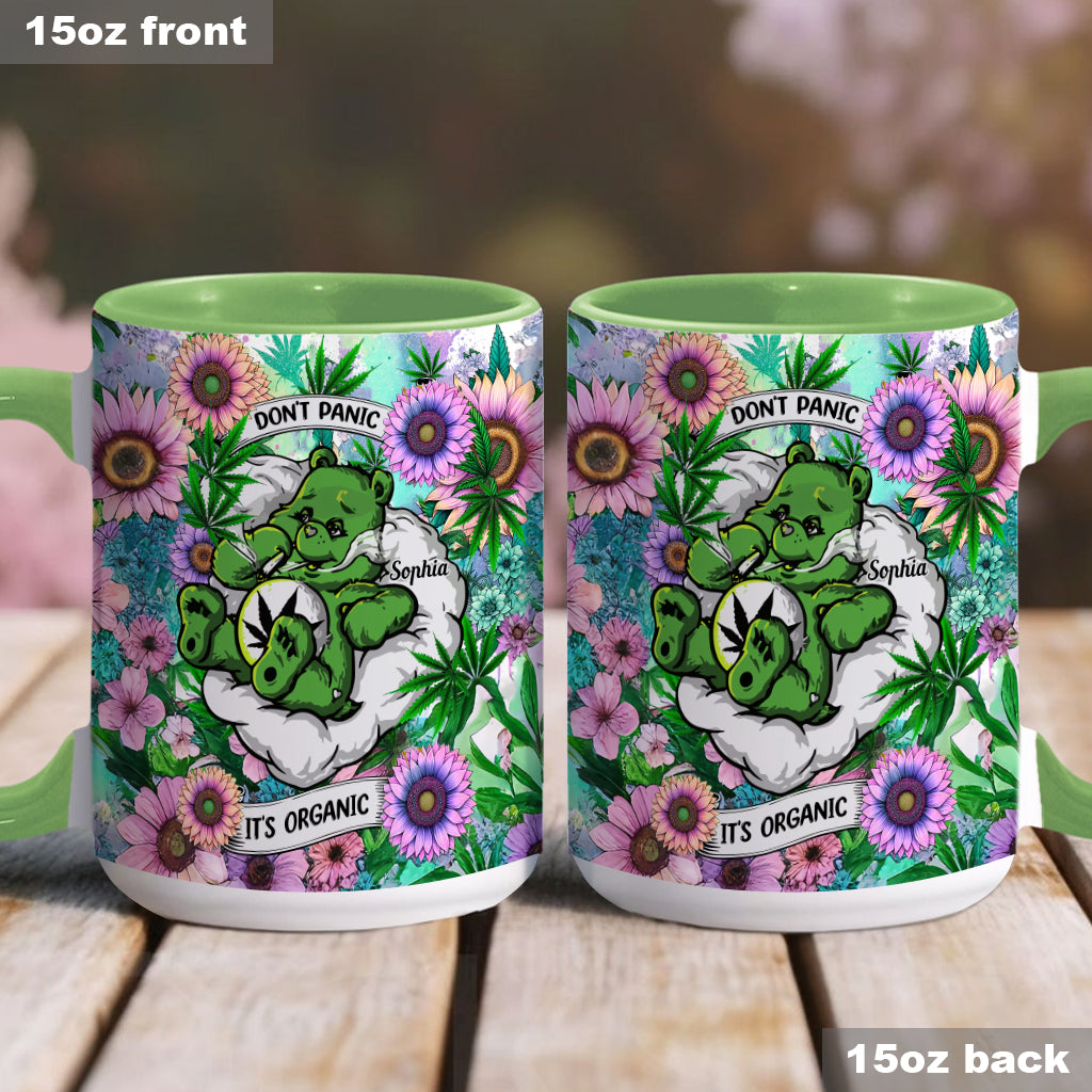 Personalized Weed Accent Mug Custom Name Gift for Her