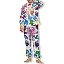 Load image into Gallery viewer, Personalized Pajama Set Cute Long Sleeve Leggings Gift for Kids
