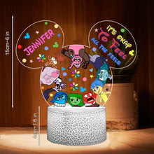 Load image into Gallery viewer, Personalized Acrylic Shaped Light Plaque Custom Name Gift
