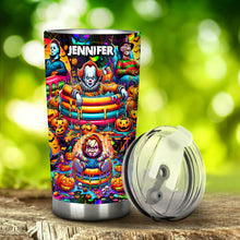 Load image into Gallery viewer, Personalized Halloween Tumbler Custom Name Drinkware Gift
