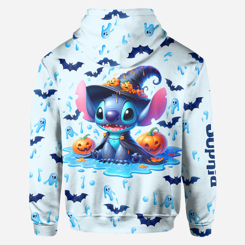 Personalized Halloween Ohana All Over Shirt Gift for Family
